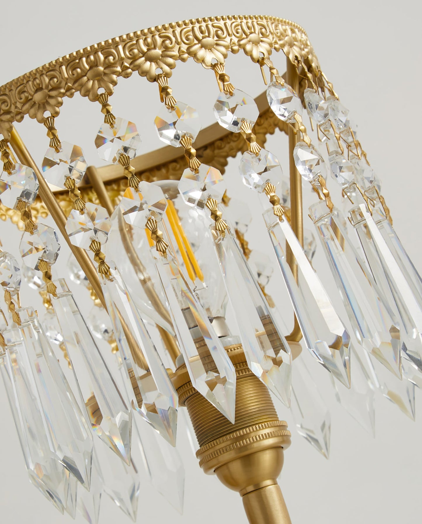 Angel Crystal Table Lamp