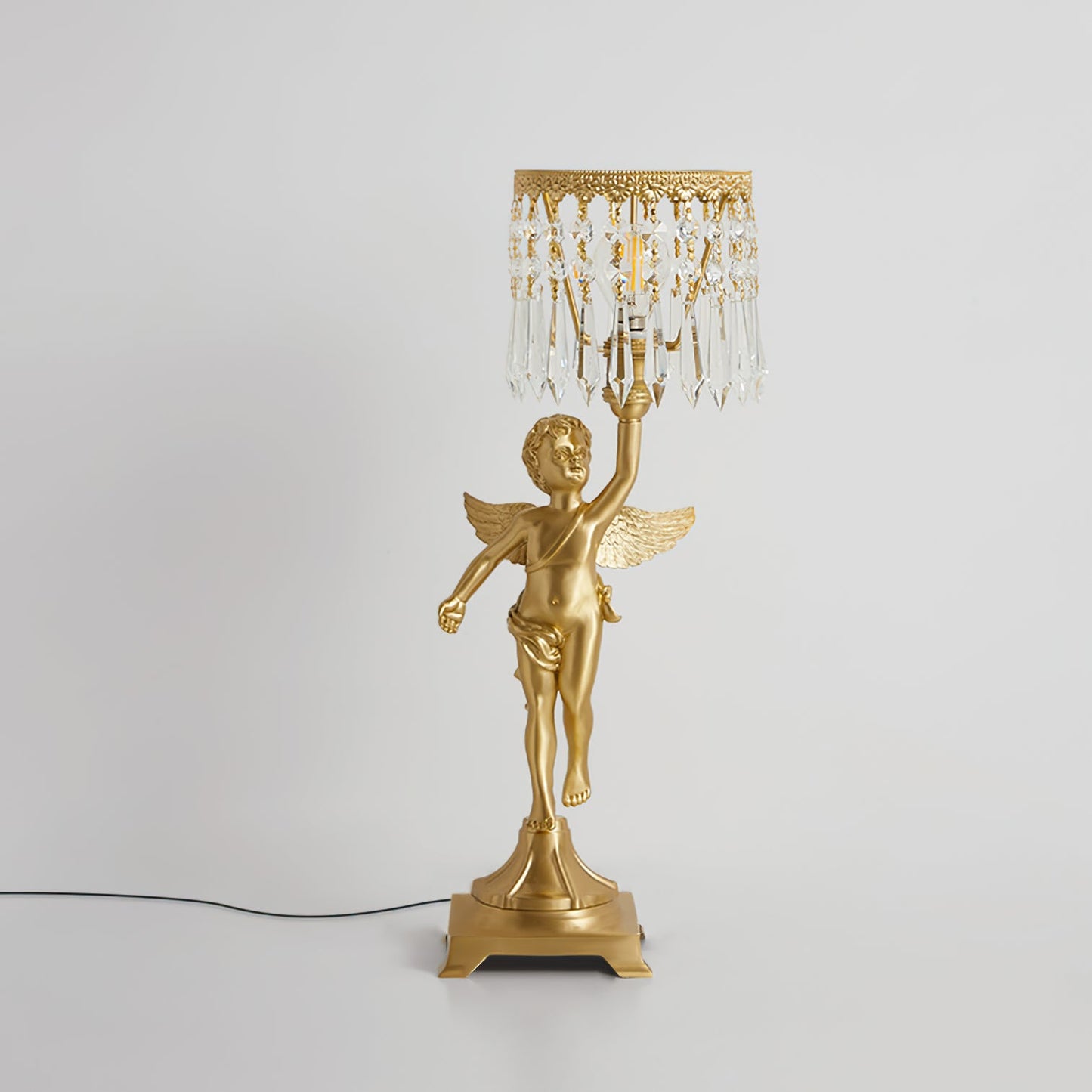 Angel Crystal Table Lamp