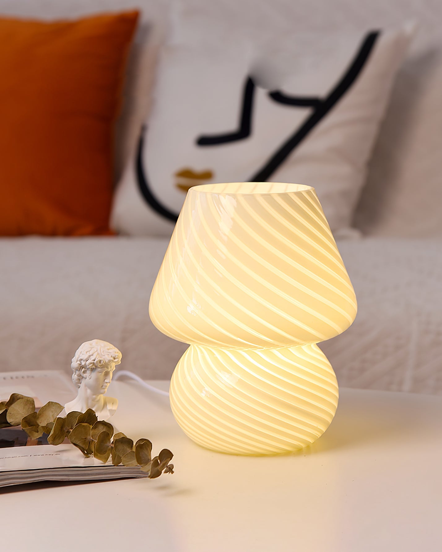 Ansel Glass Table Lamp