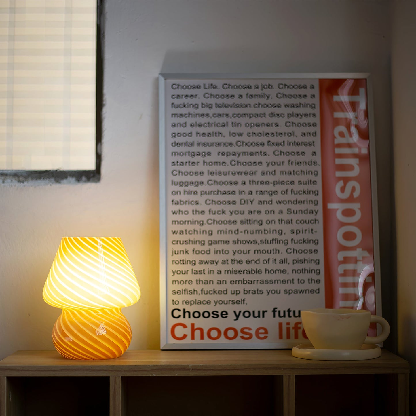 Ansel Glass Table Lamp