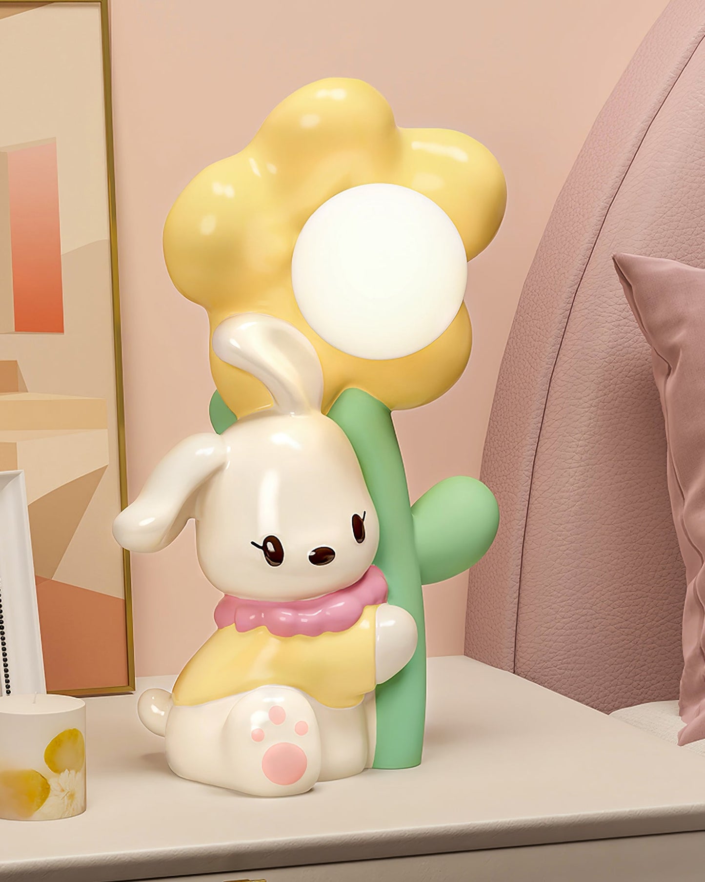 Bunny Flower Table Lamp