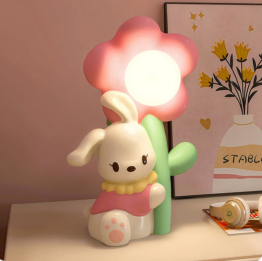 Bunny Flower Table Lamp