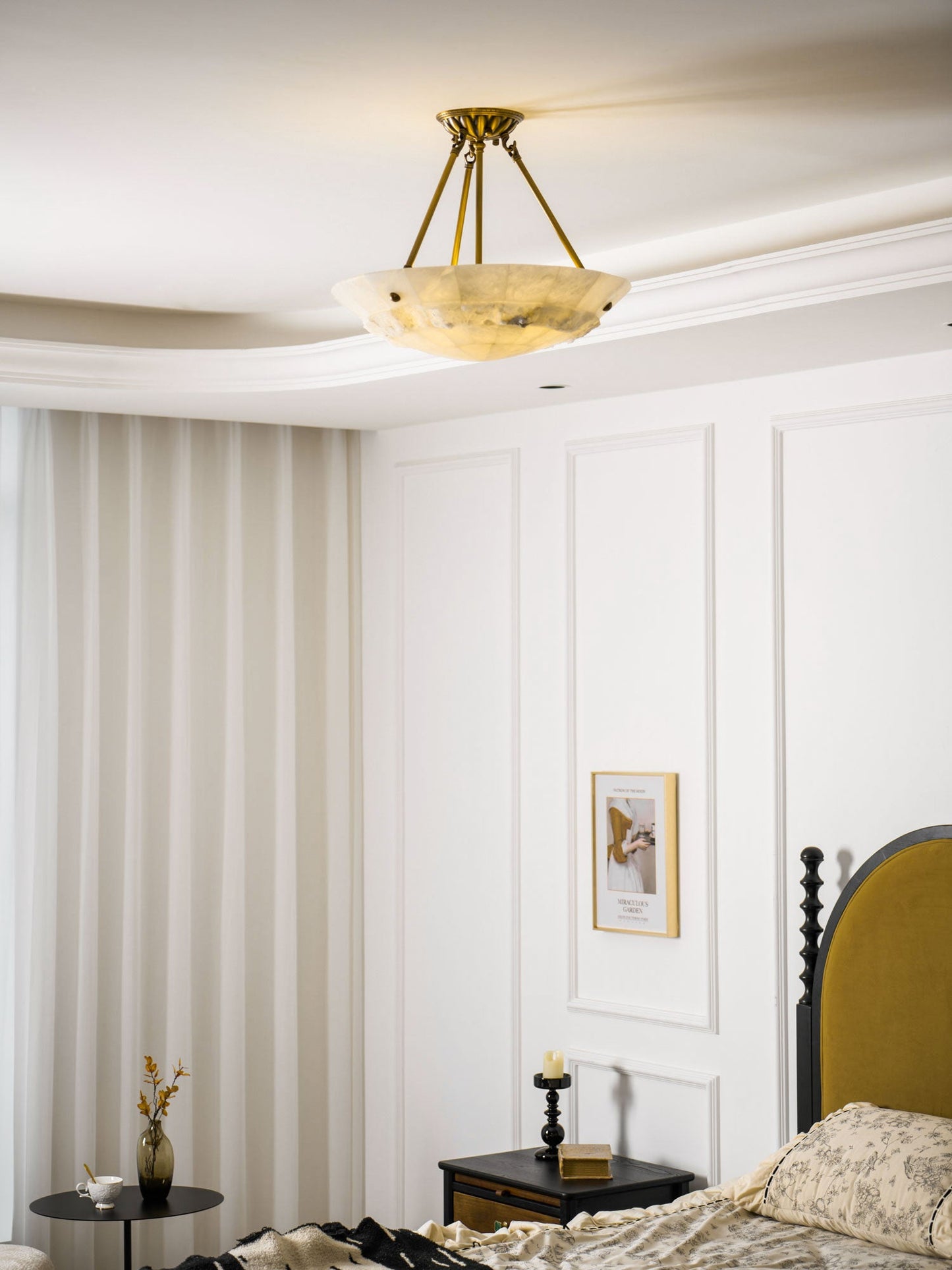 Bowl Alabaster Pendant Lamp