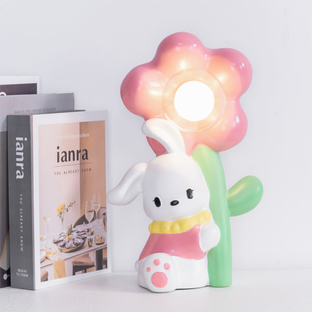 Bunny Flower Table Lamp
