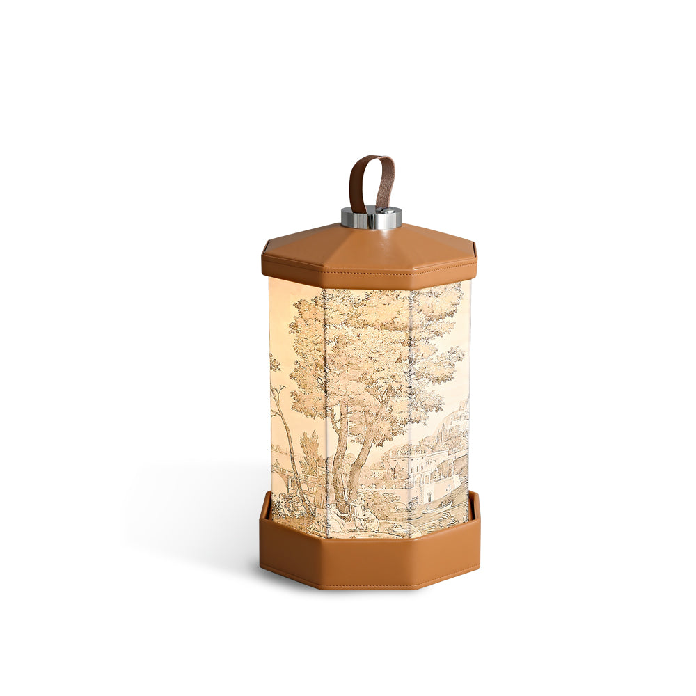 Castle Built-in Battery Table Lamp