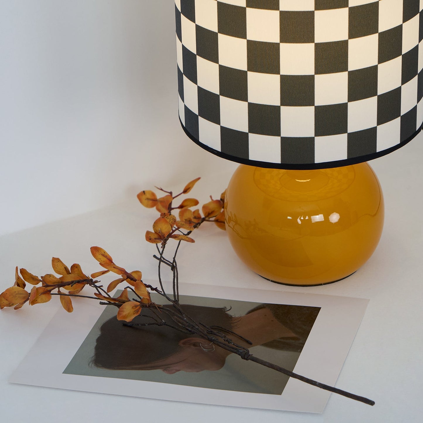 Checkerboard Table Lamp