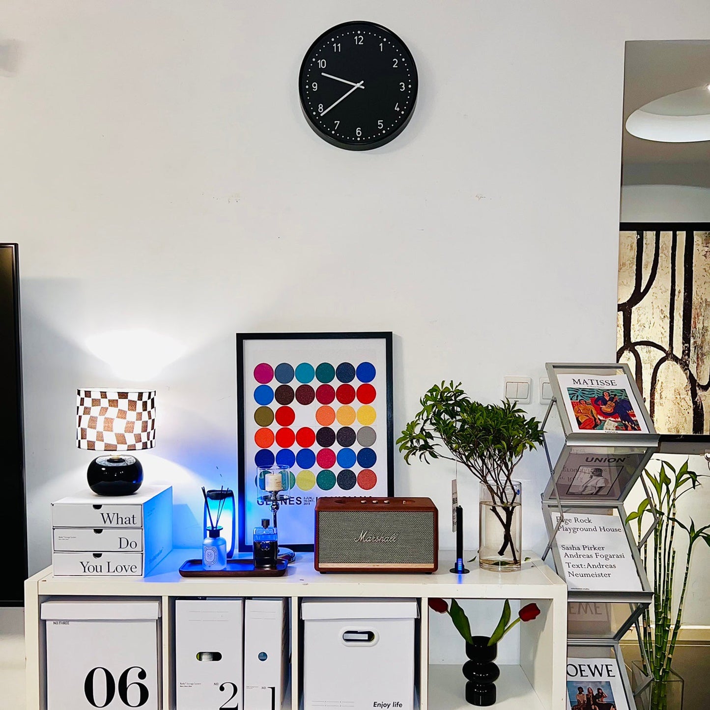 Checkerboard Table Lamp