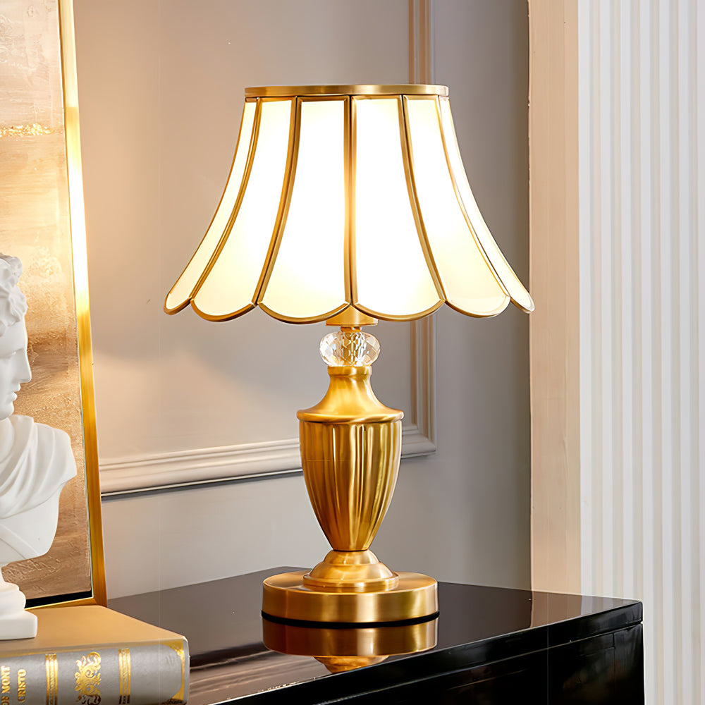 Kristall Brass Table Lamp