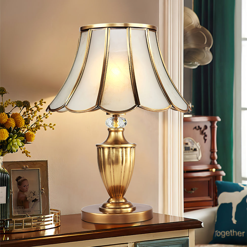 Kristall Brass Table Lamp