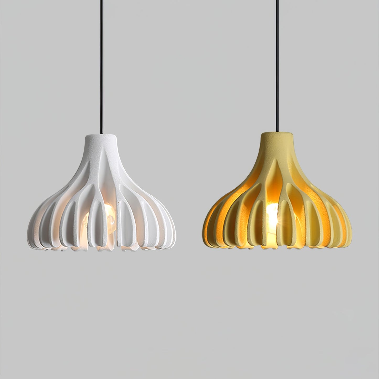 Coral Resin Pendant Lamp