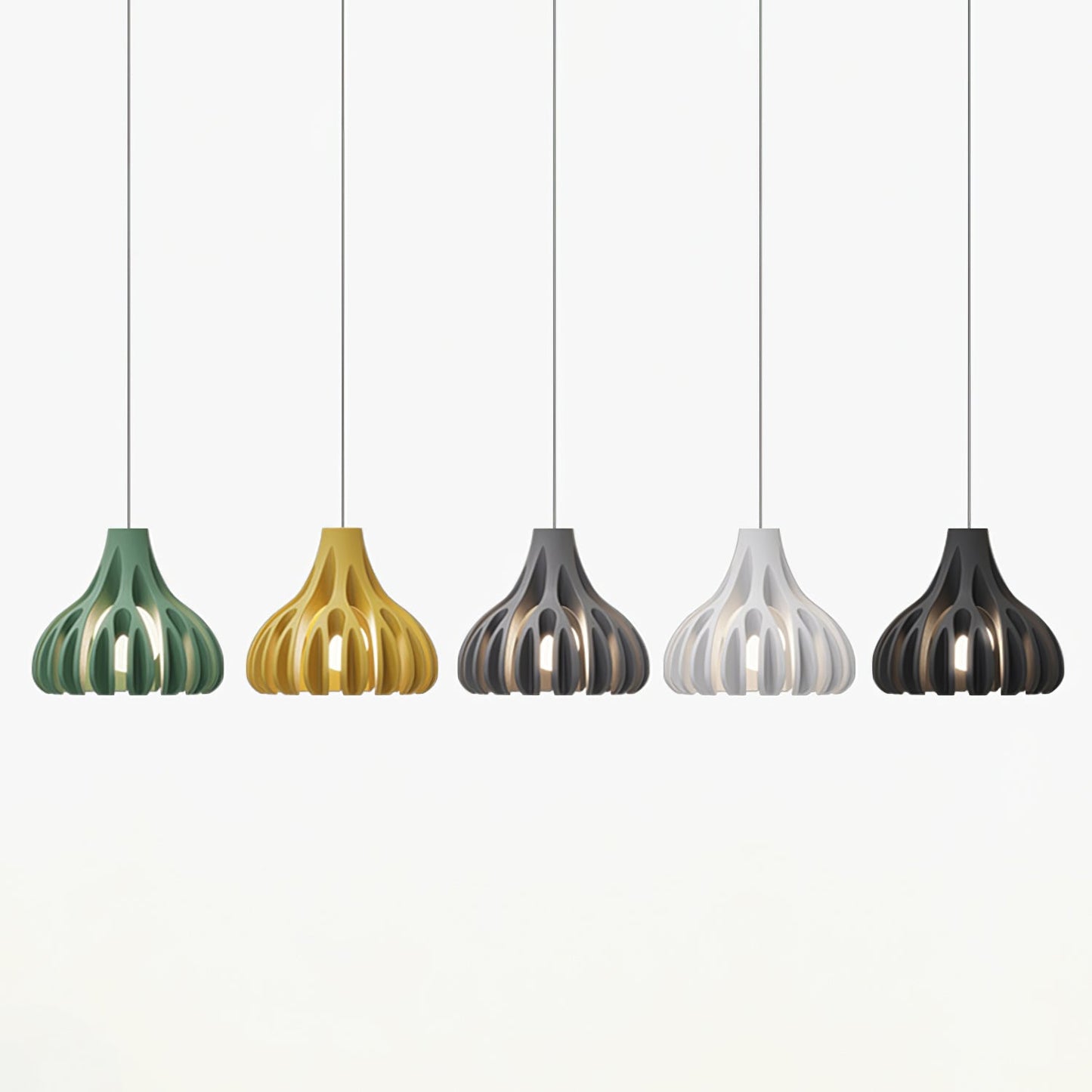 Coral Resin Pendant Lamp
