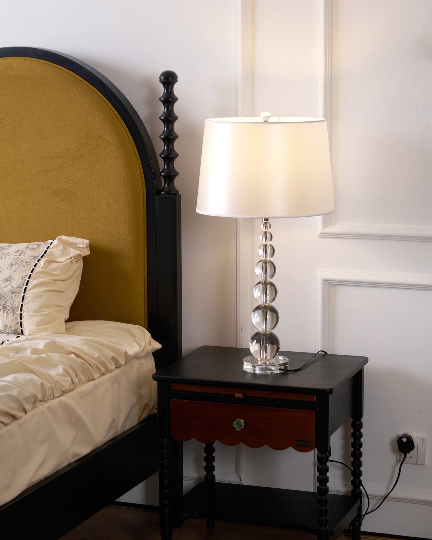 Crystal Ball Table Lamp