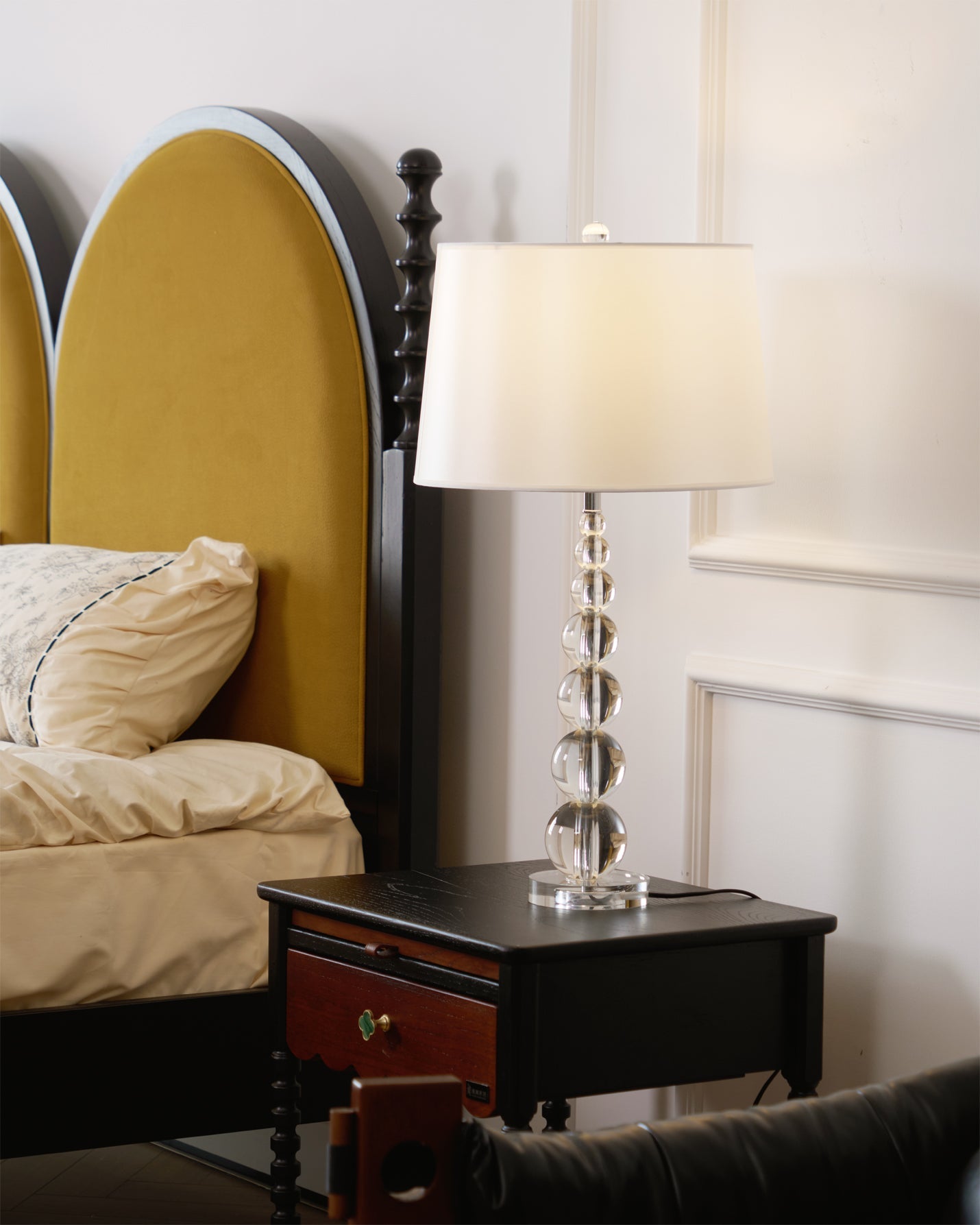 Crystal Ball Table Lamp