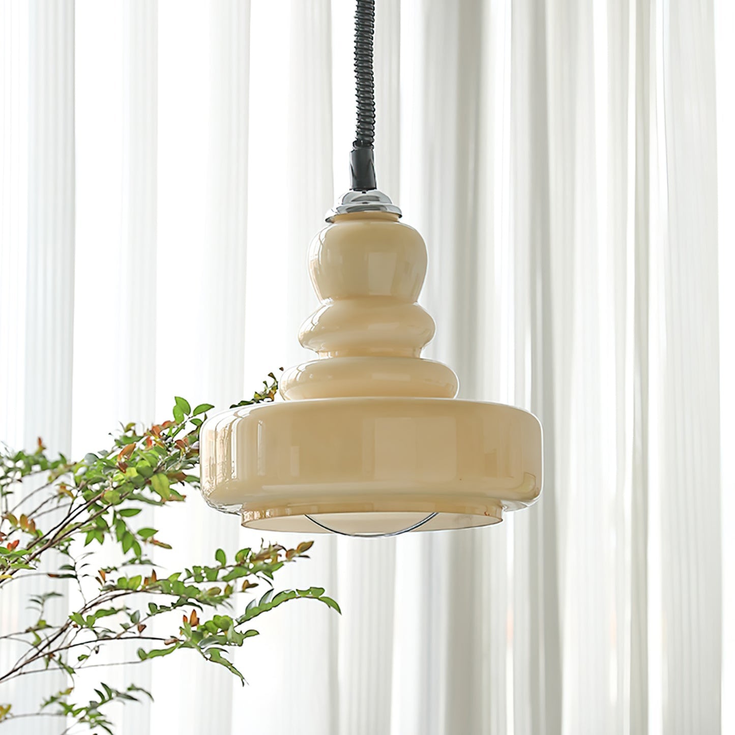Gourd Glass Pendant Light