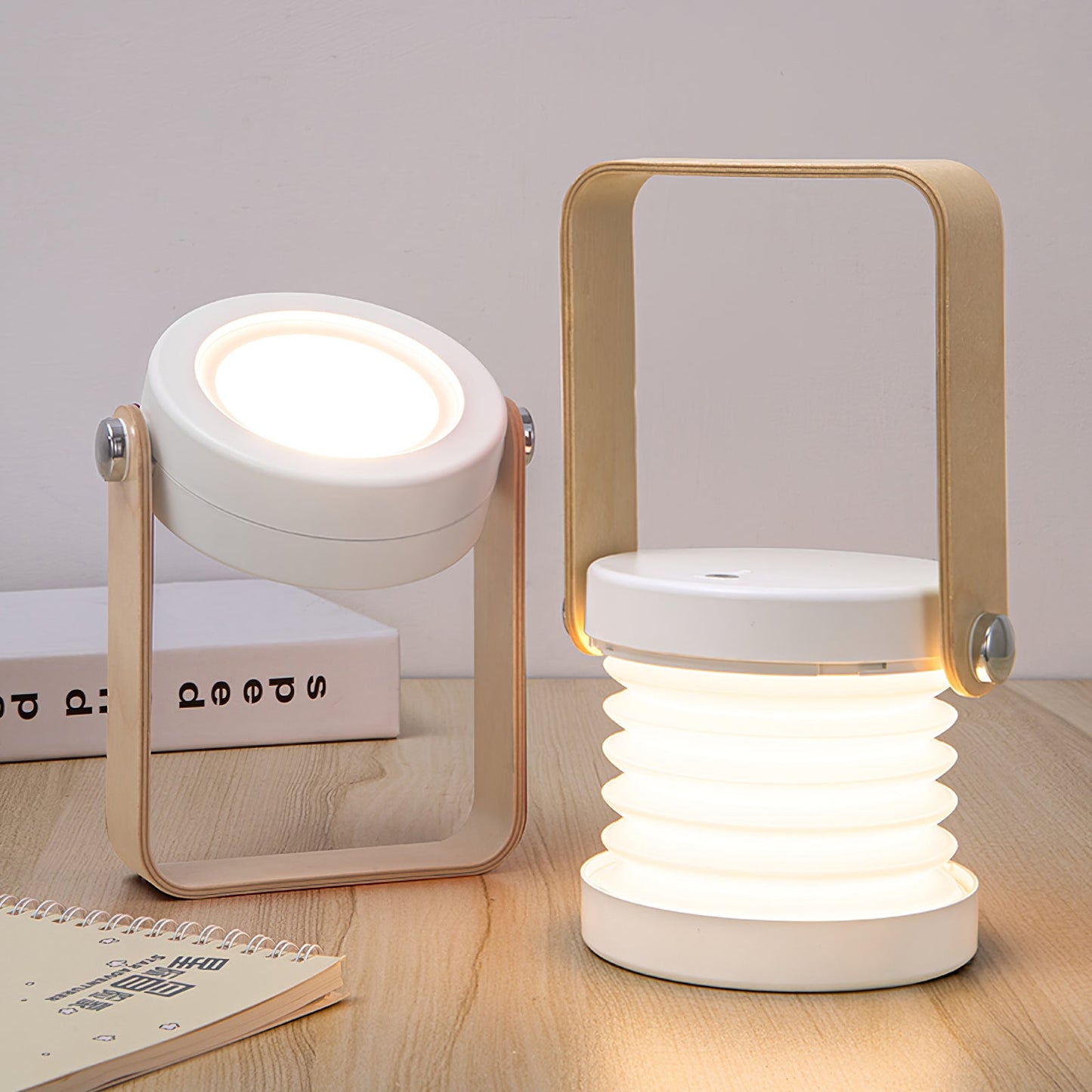 Portable Lantern Table Lamp