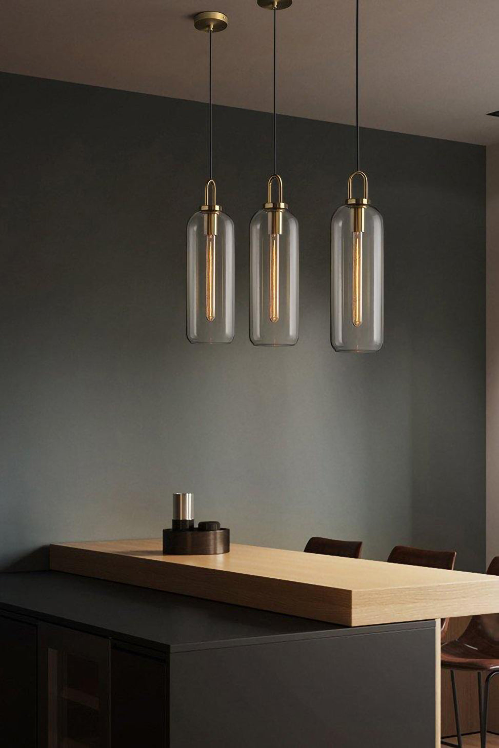 Pendulum Glass Pendant Lamp