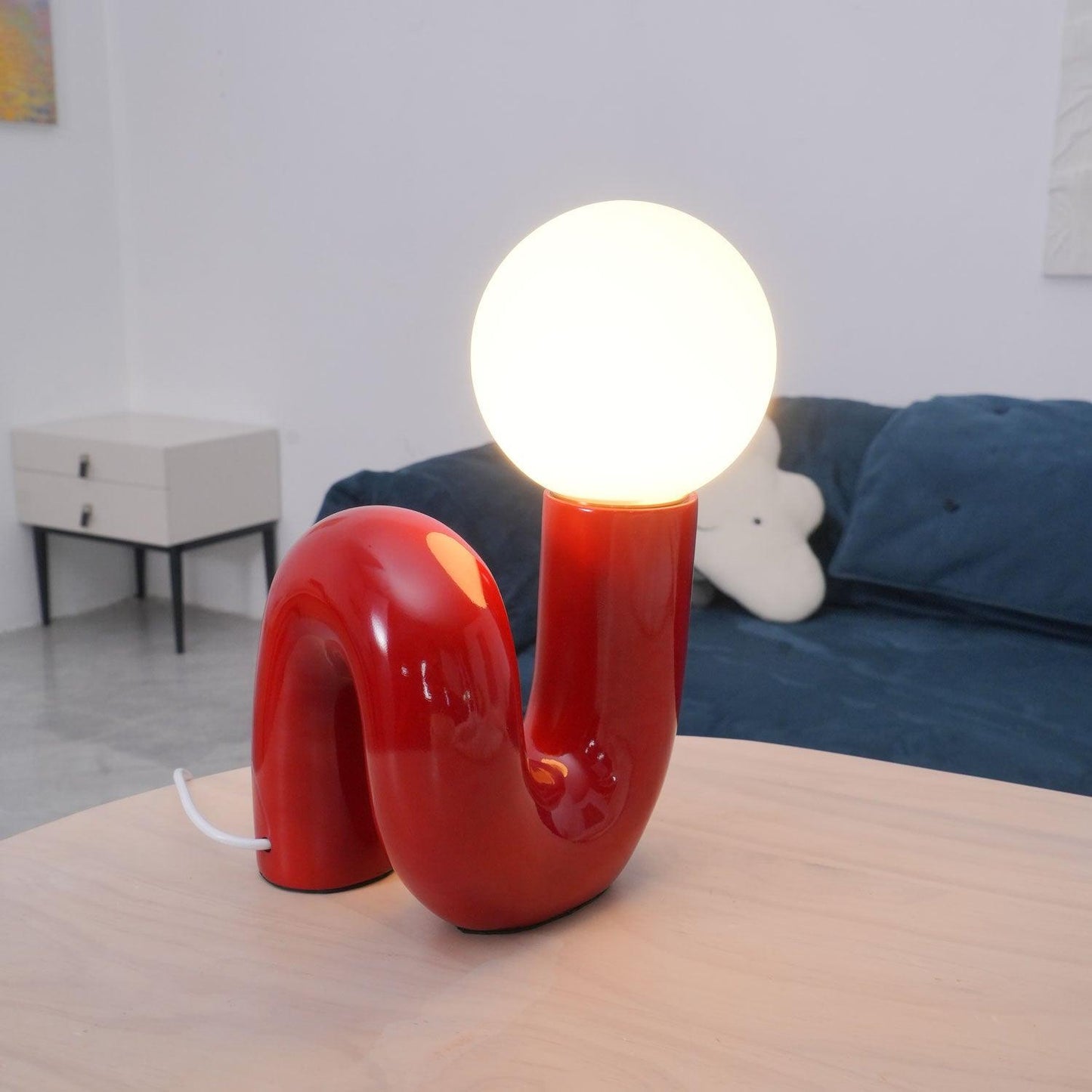 Playful N Shape Table Lamp