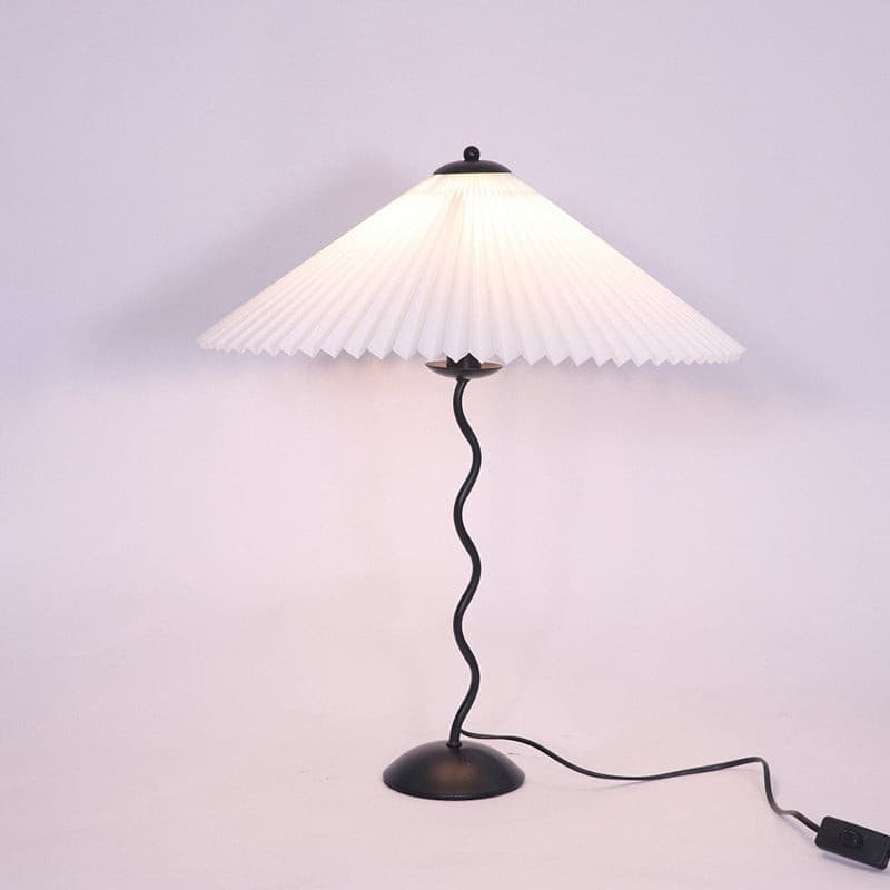 Pleated Table Lamp