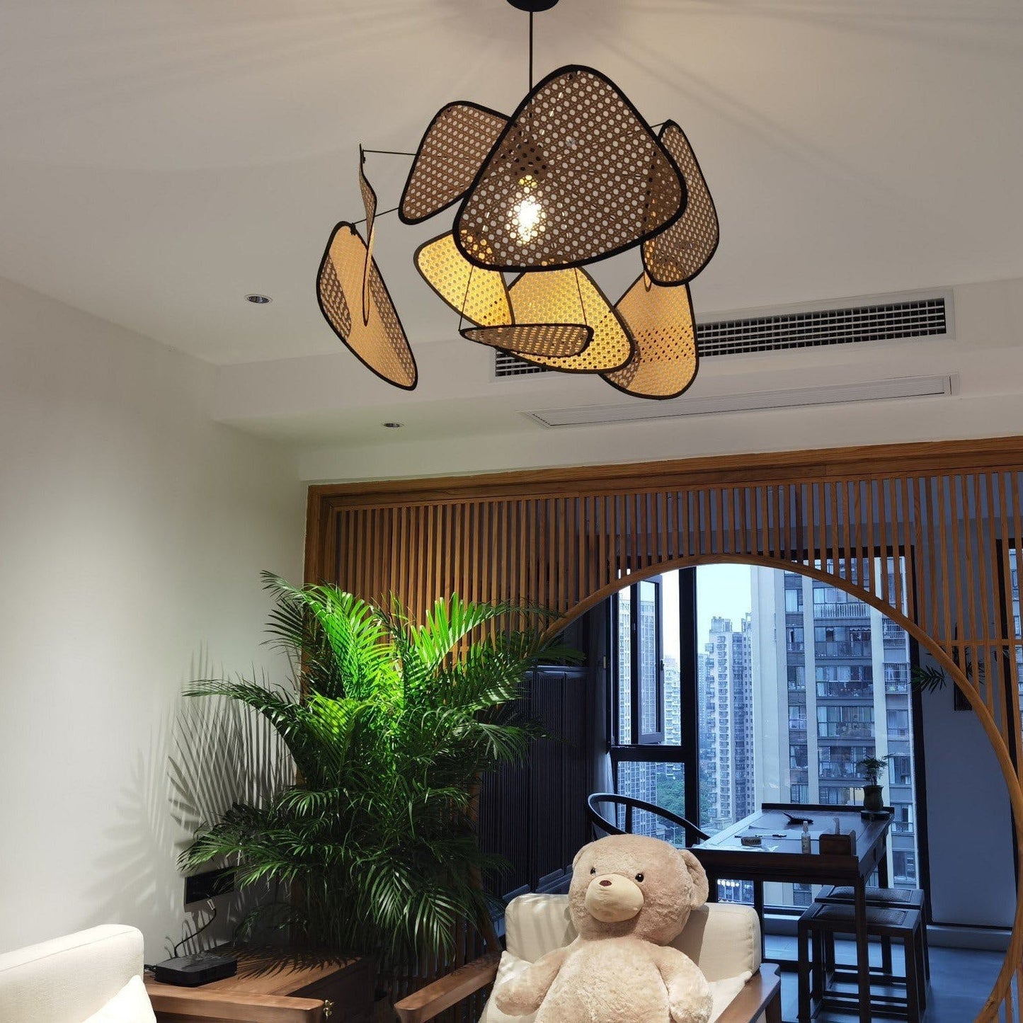 Screen Cannage Pendant Light