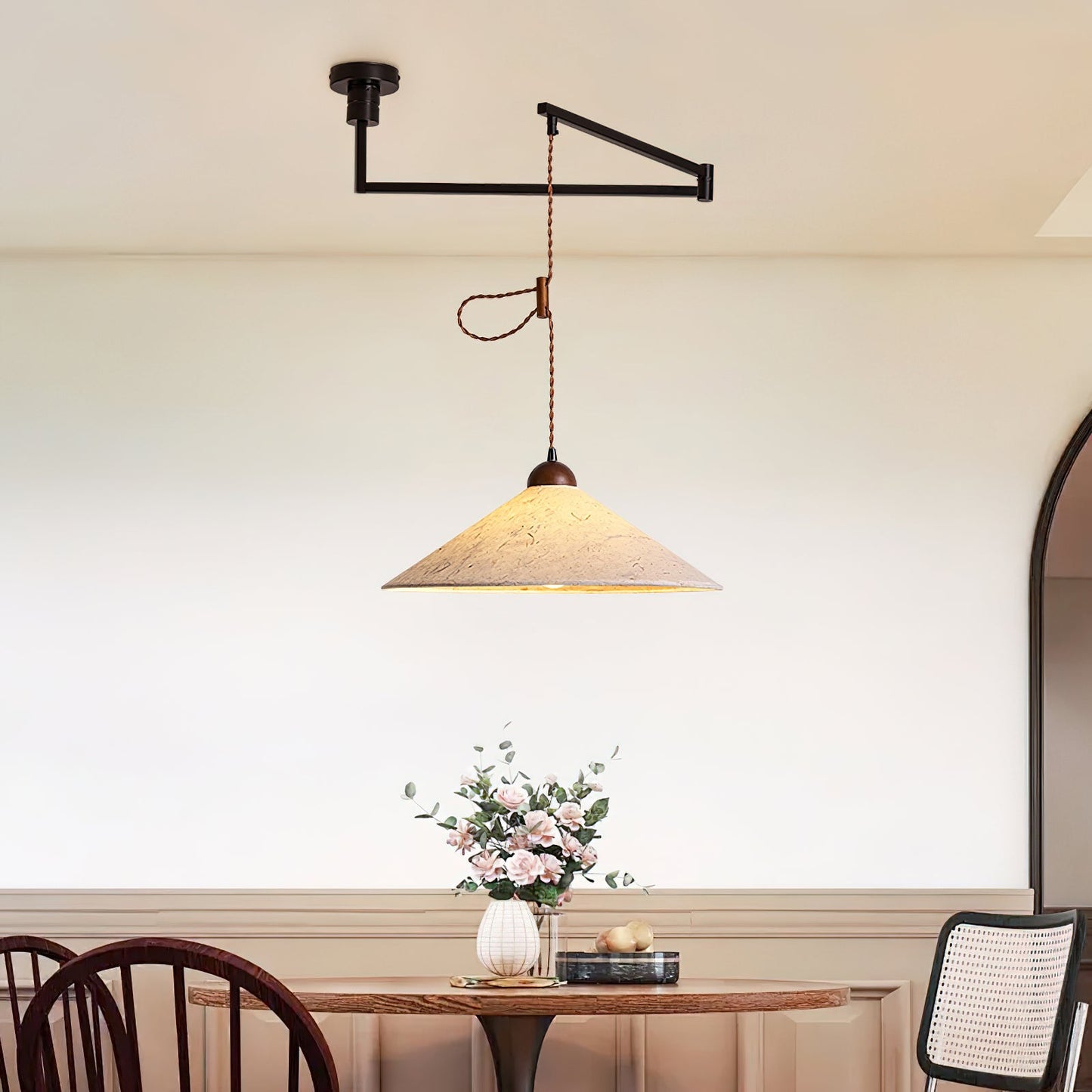Soren Swing Arm Pendant Light
