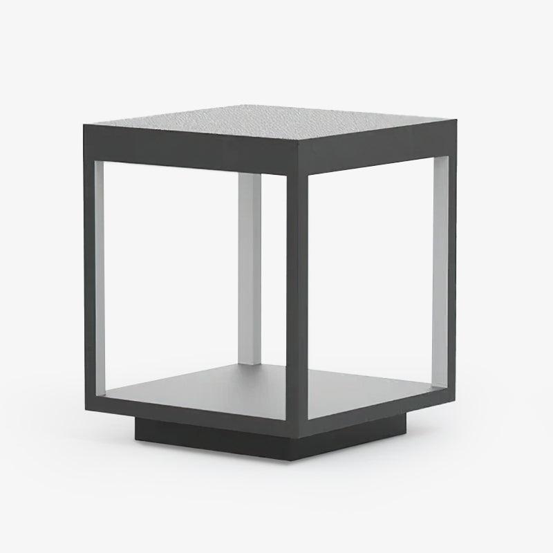 Square Frame Fence Post Garden Light