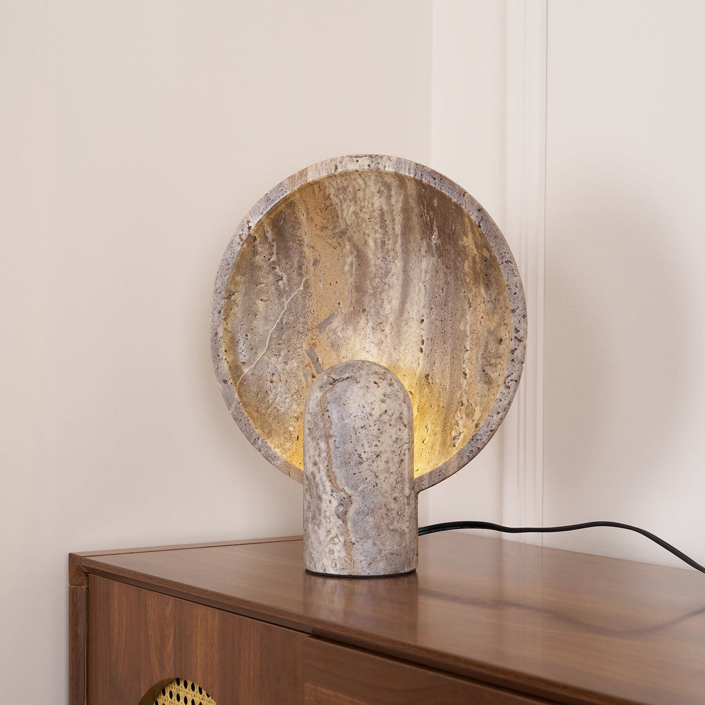 Stone Table Lamp