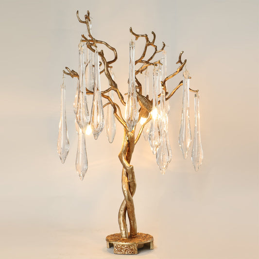 Teardrop Branch Table Lamp