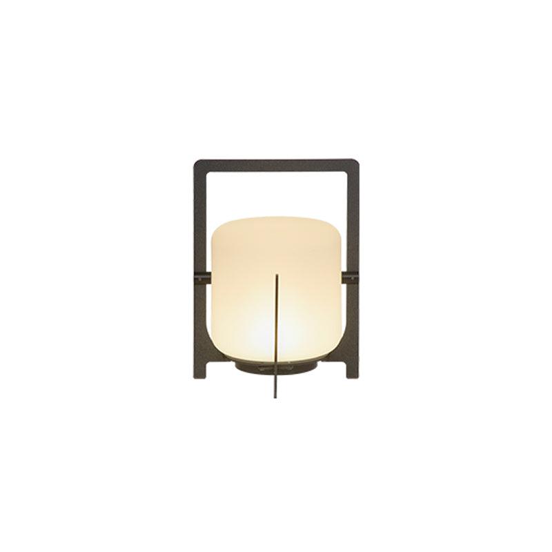 Black Twilight Lantern Rechargeable Table Lamp