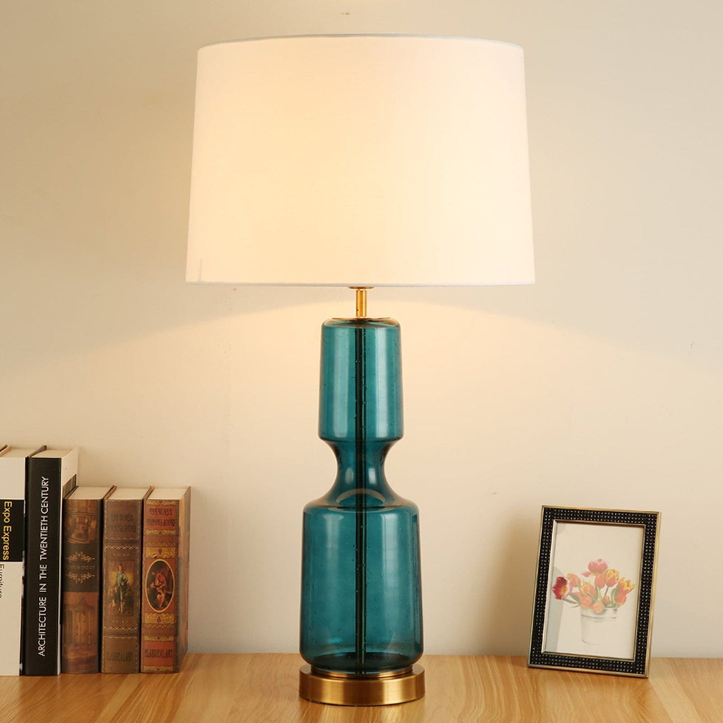 Antero Teal Table Lamp