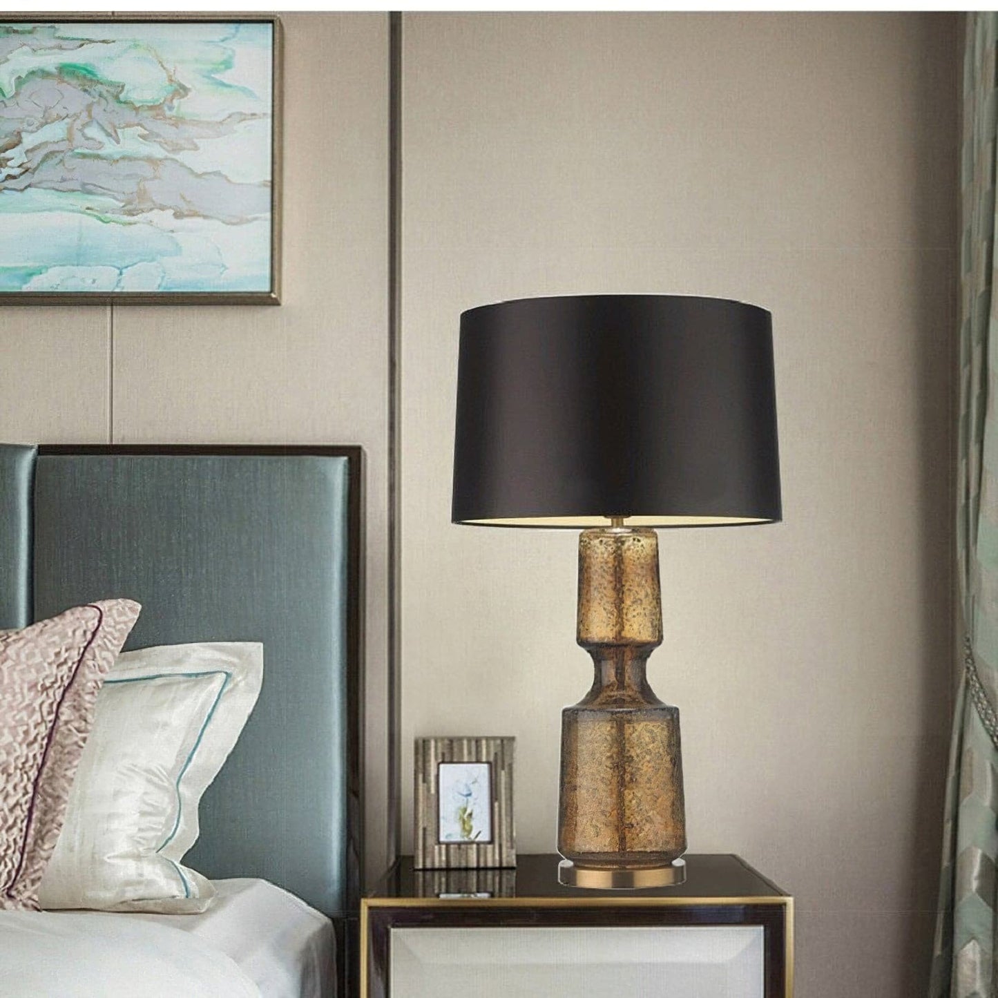 Antero Teal Table Lamp