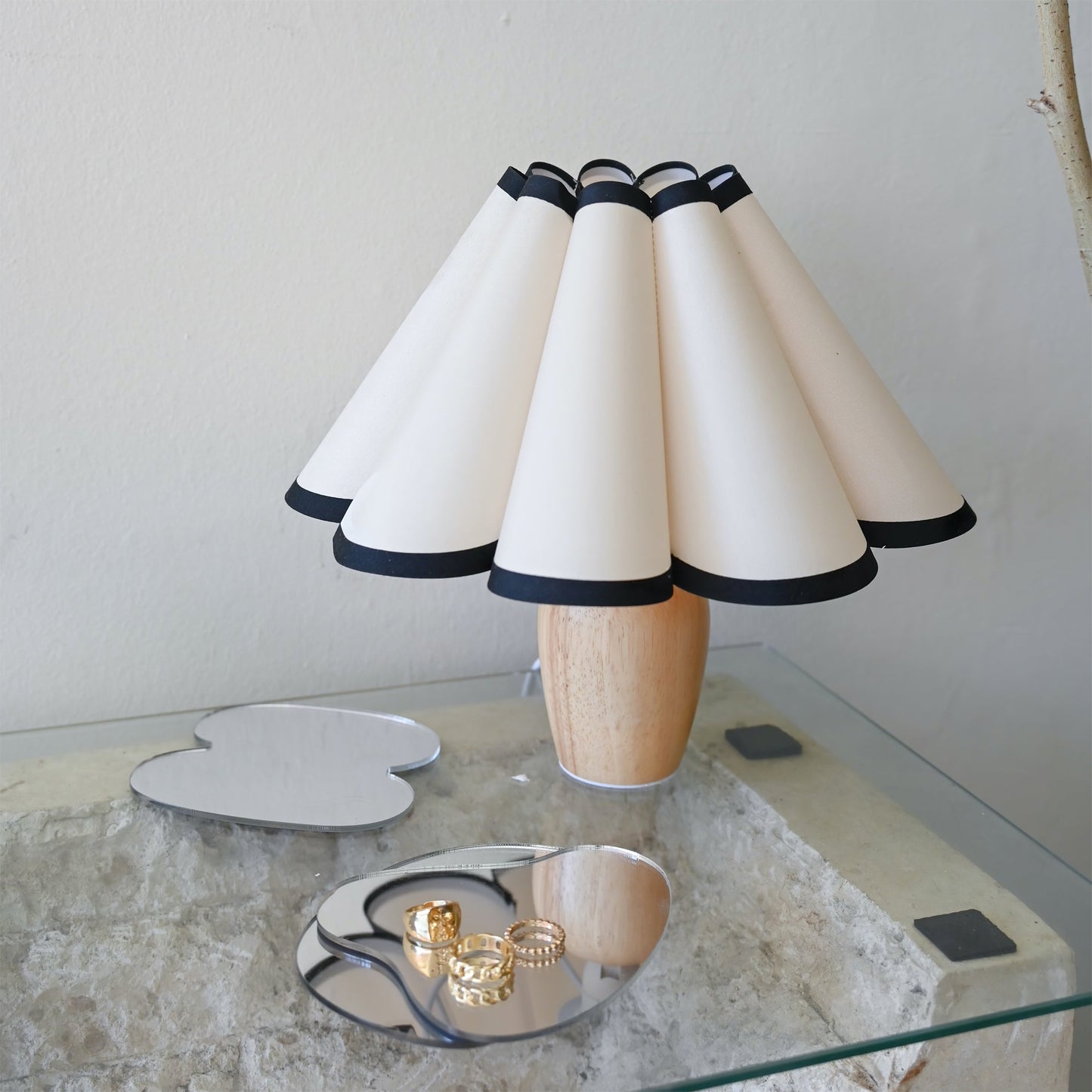 Vintage Fluted Table Lamp