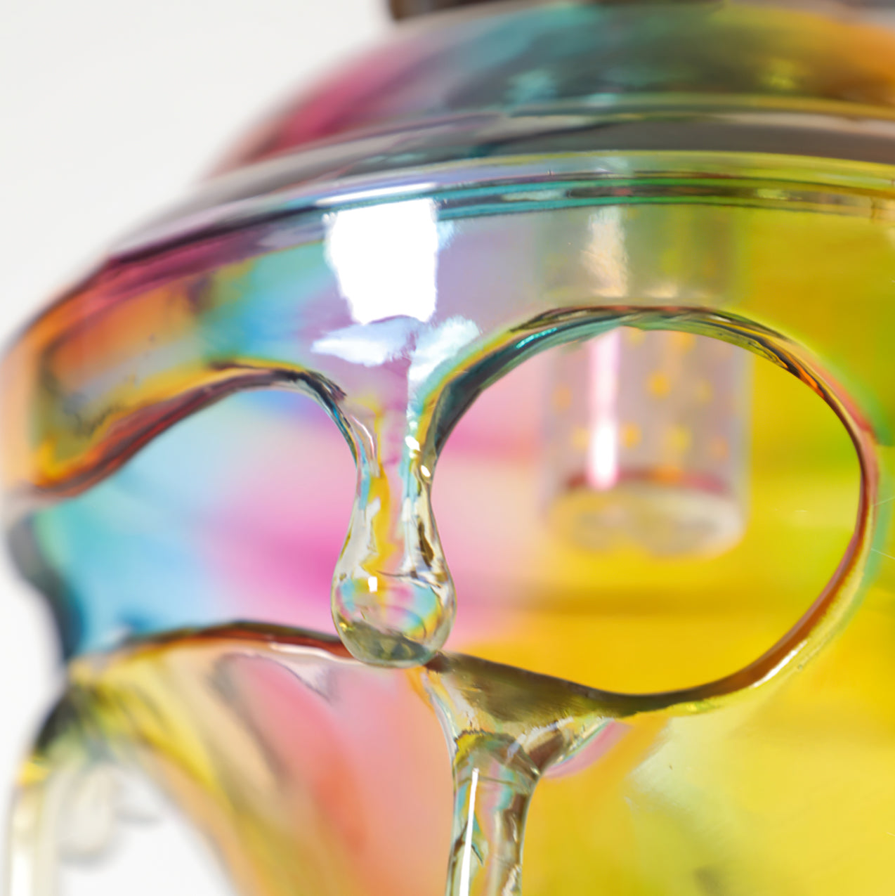 Water Droplets Resin Table Lamp