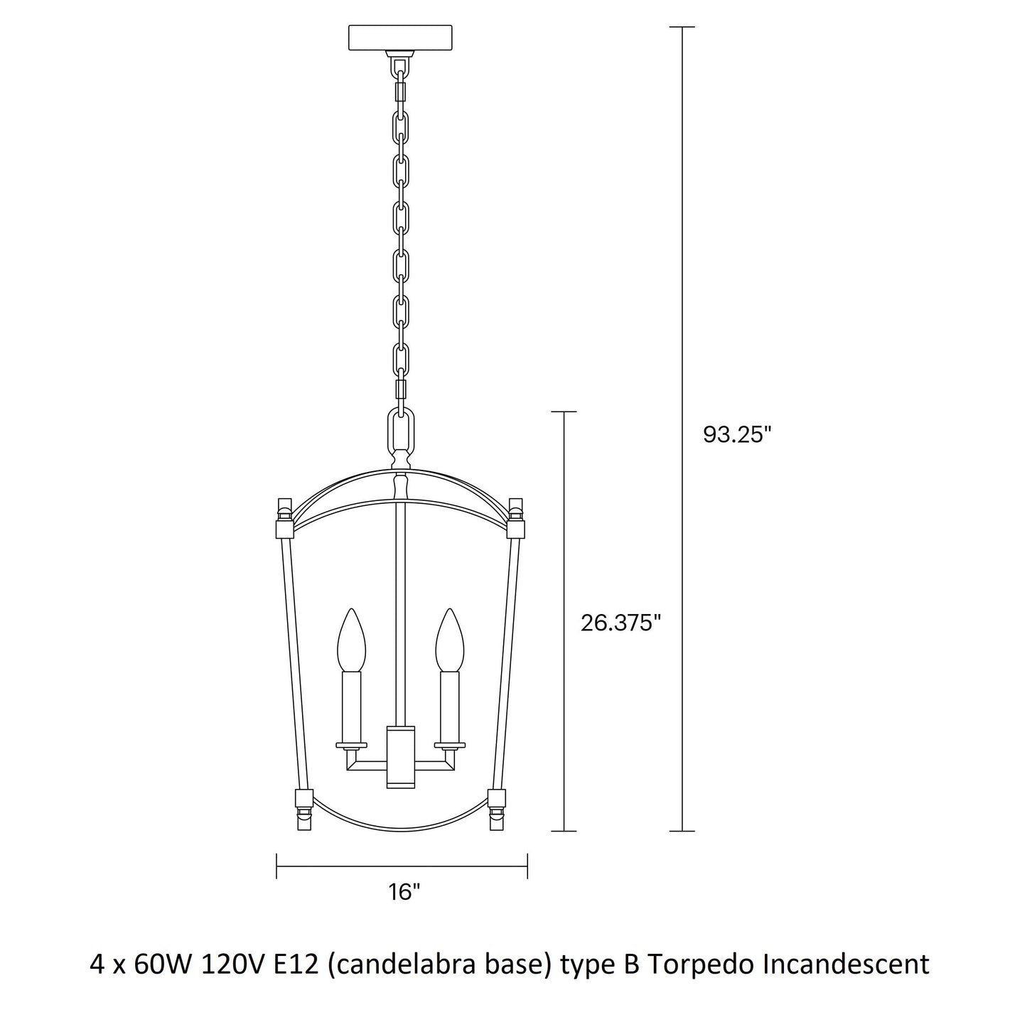 Sean Lavin Thayer Chandelier