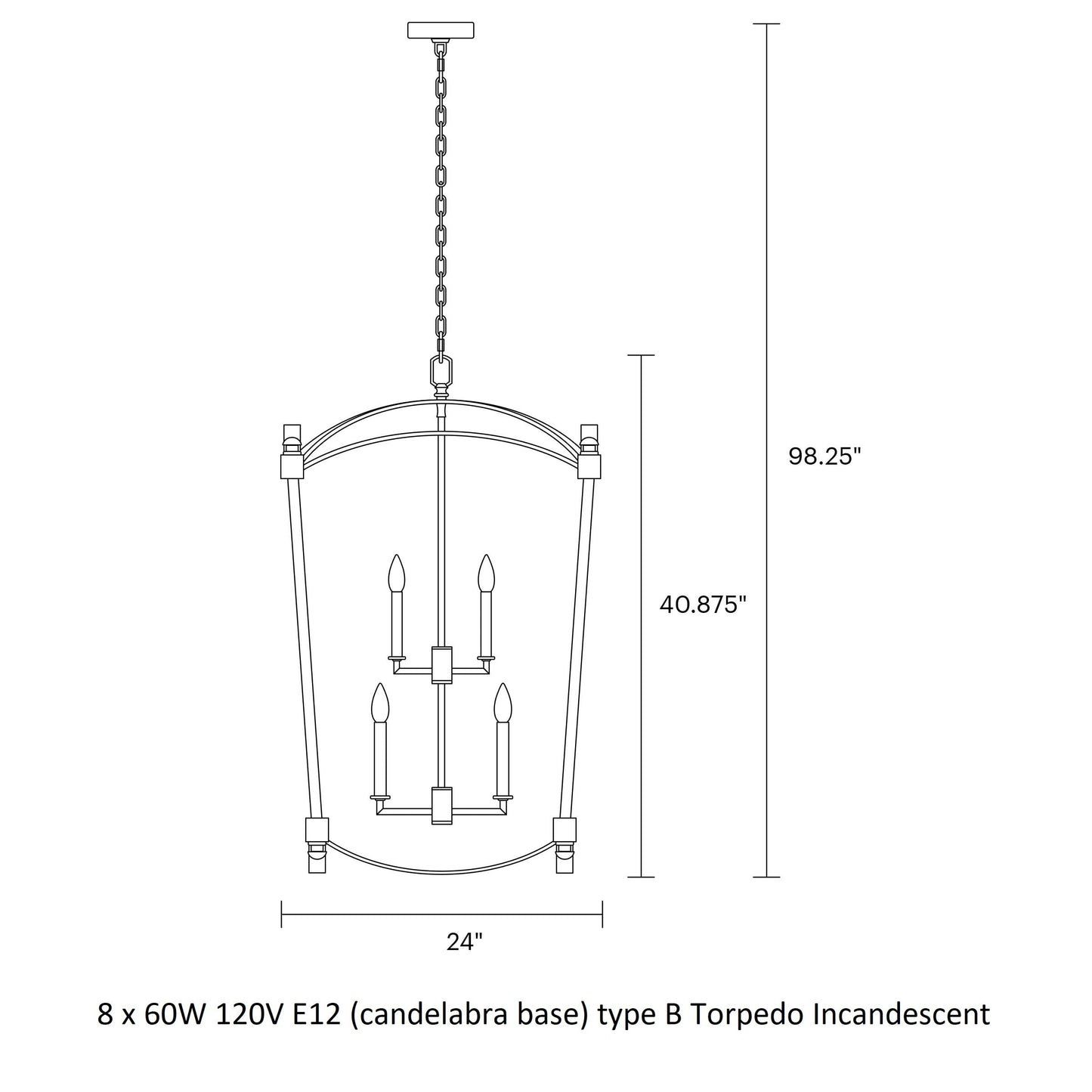 Sean Lavin Thayer Chandelier