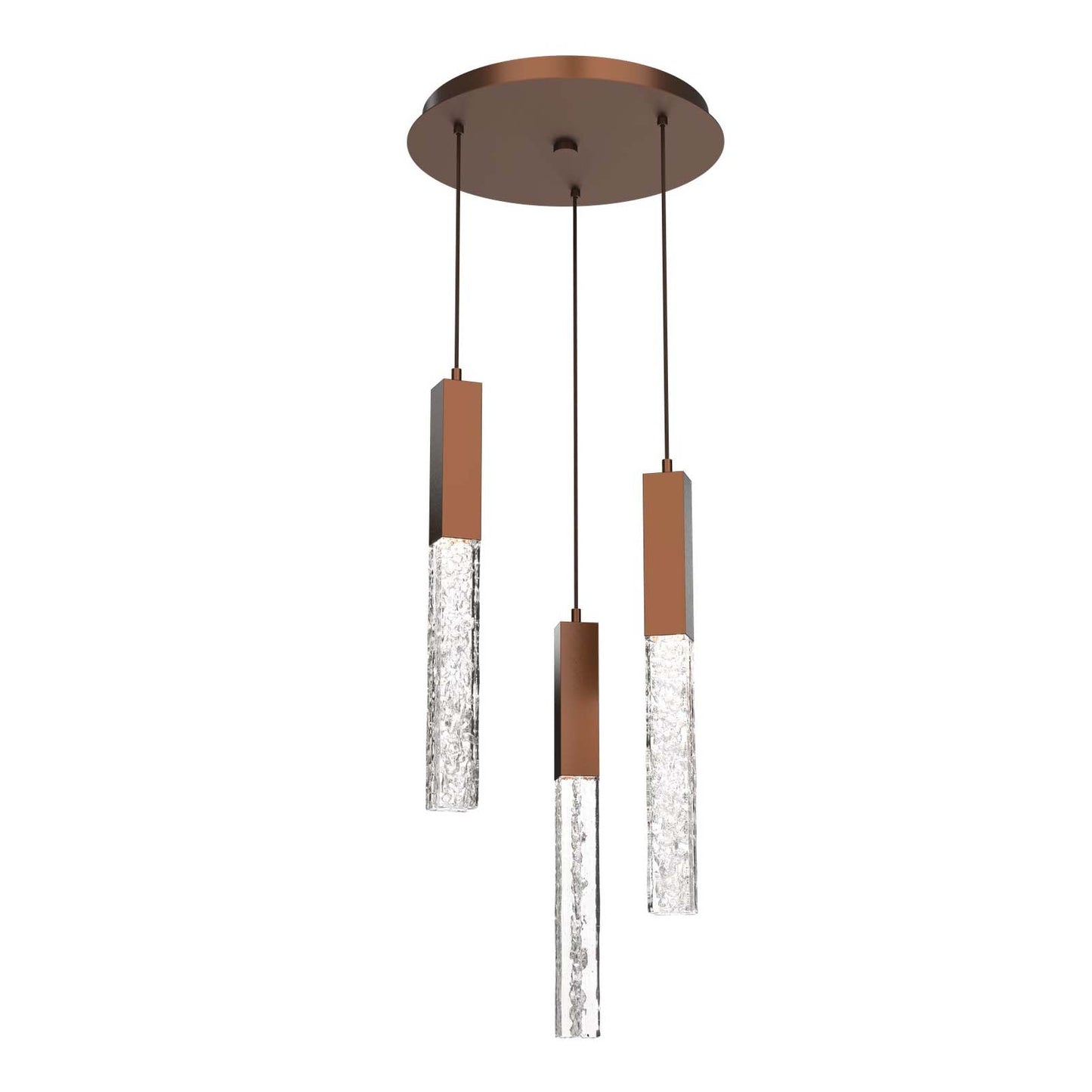 Glacier Round Multi-Light Pendant Light