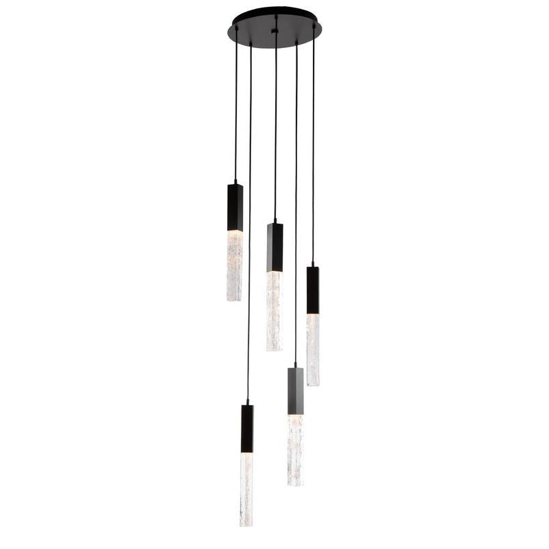 Glacier Round Multi-Light Pendant Light