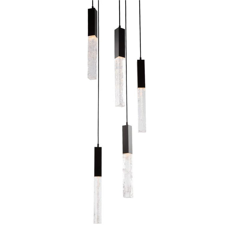 Glacier Round Multi-Light Pendant Light