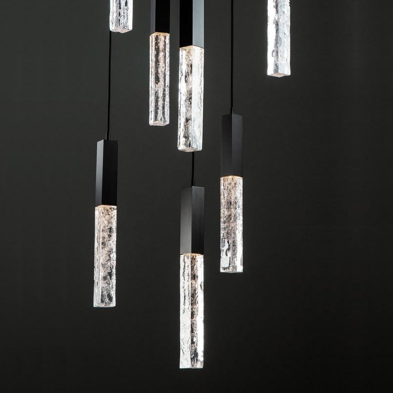 Glacier Round Multi-Light Pendant Light