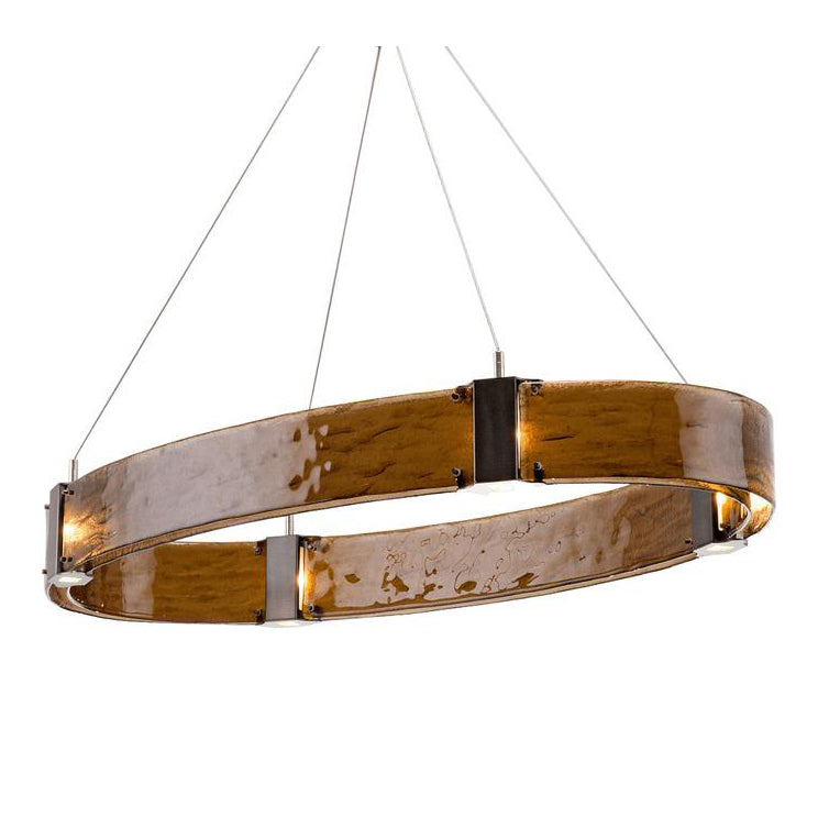 Parallel Oval Chandelier