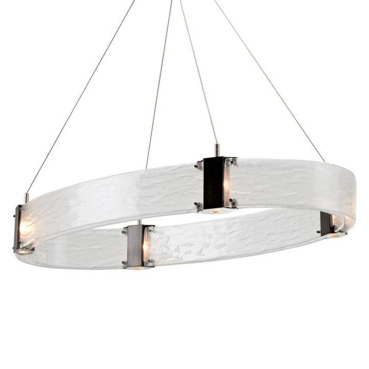 Parallel Oval Chandelier