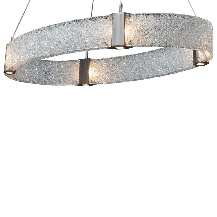 Parallel Oval Chandelier