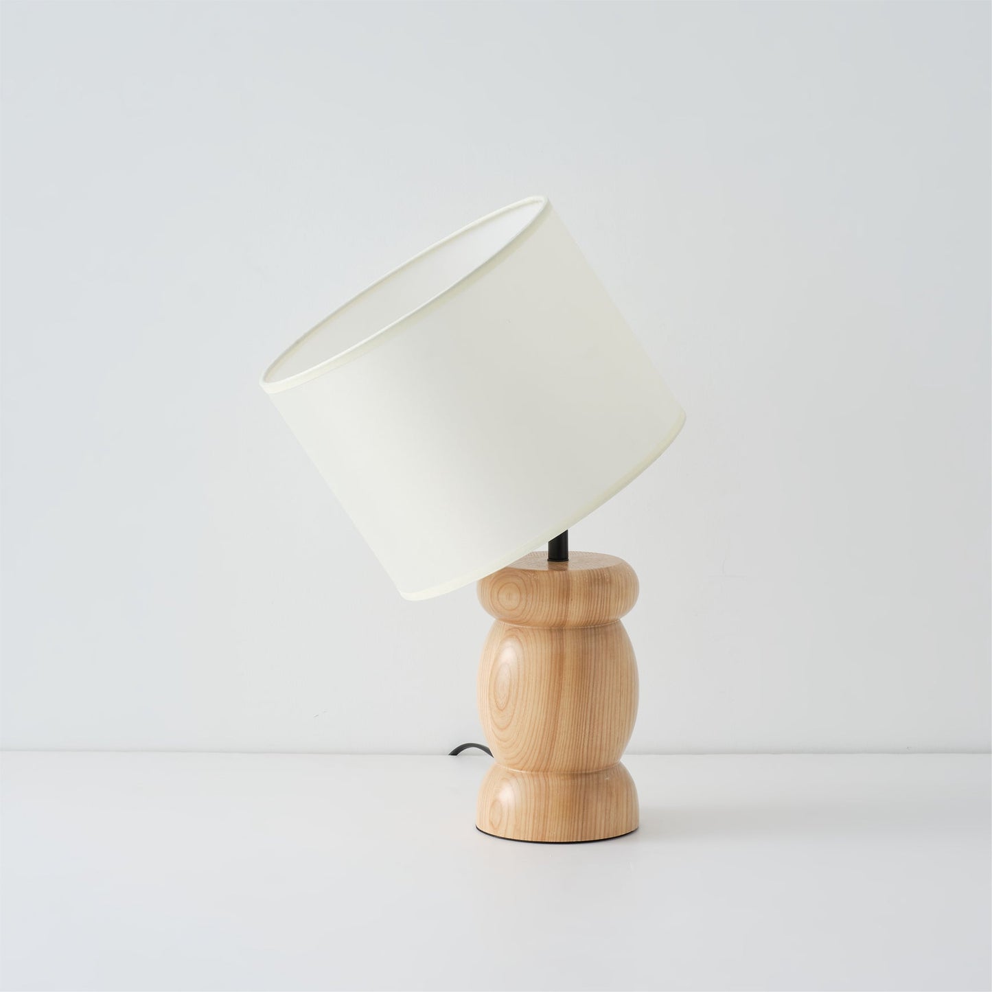 Pebble Wood Table Lamp