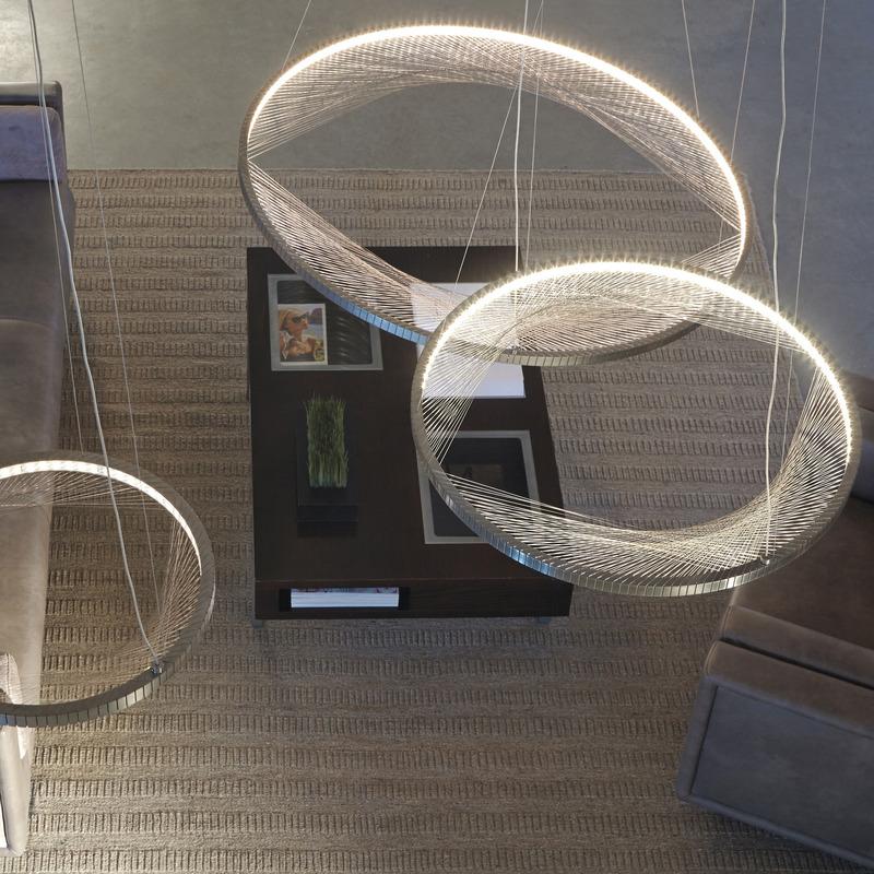Intermitte Light Interlace Suspension – Lonwing Lighting
