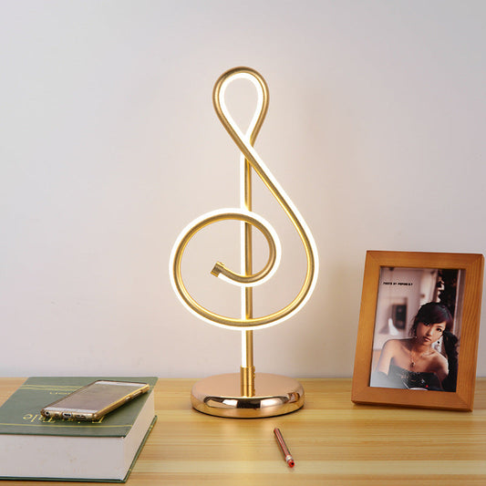 Music Note Table Lamp - Novus Decor Lighting