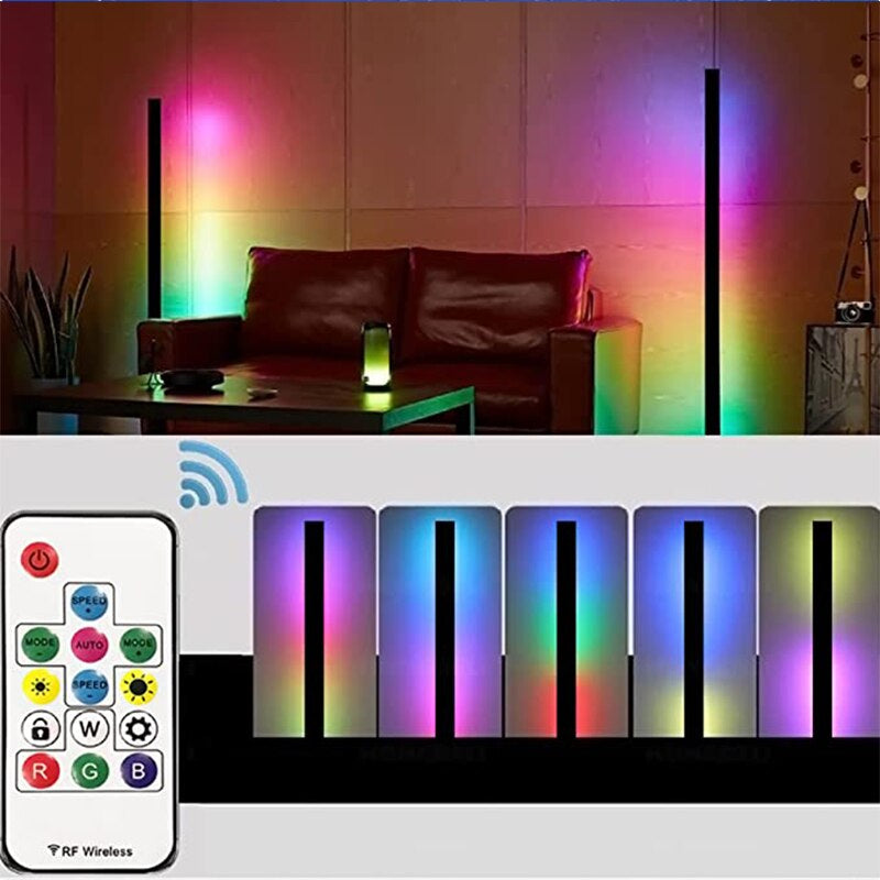 Outdoor/Indoor Waterproof RGB 7 Colors LED Wall Sconce With Intelligent Remote