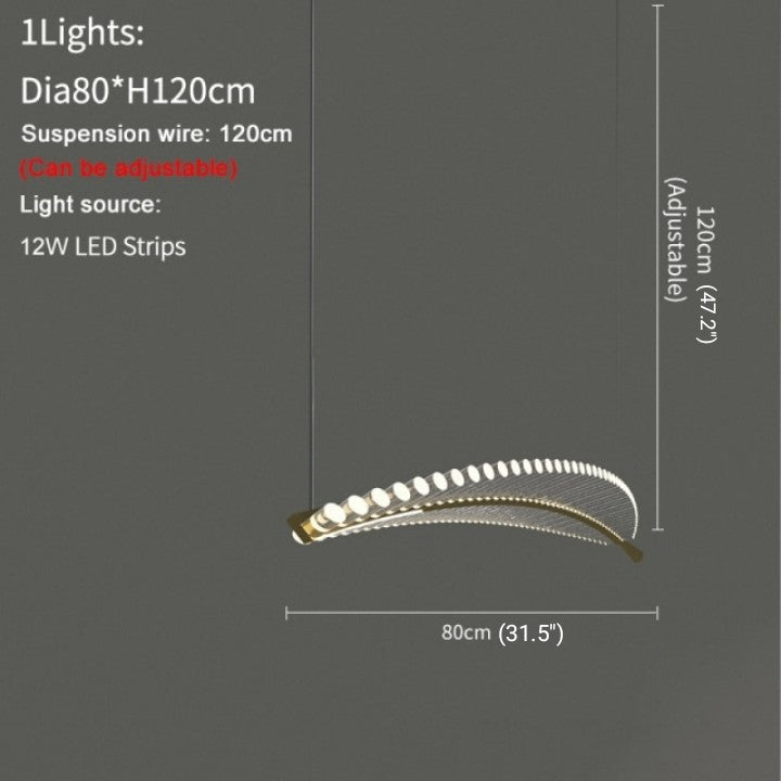 Large Crystal Staircase Creative Feather Chandelier for Lobby, Hall, Restaurant , stairwell