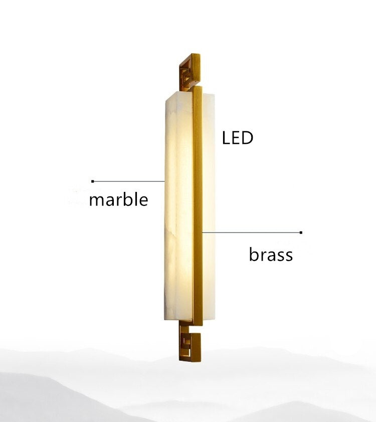 Modern Black/Gold Copper Outdoor Waterproof LED Wall Lamp For Garden, Porch