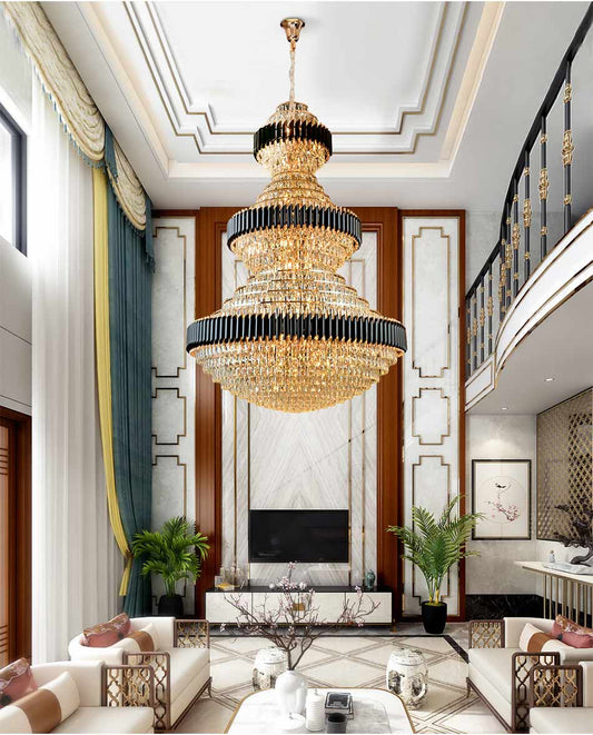 Top luxury Staircase Chandelier for lobby, staircase, living room , stairwell
