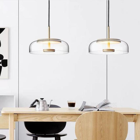 Costa Glass Modern Pendant Light 