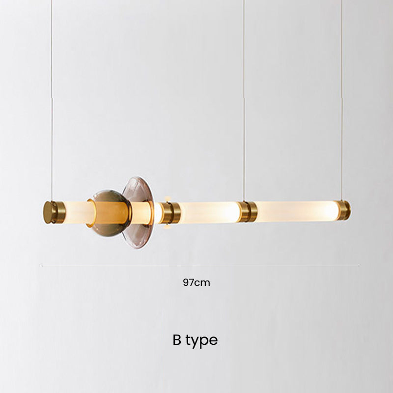 Glaze Modern Glass Chandelier Pendant Lighting